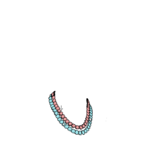 Double Diamond Necklace